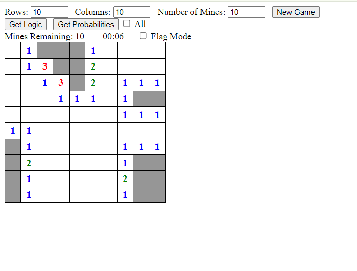 minesweeper solver